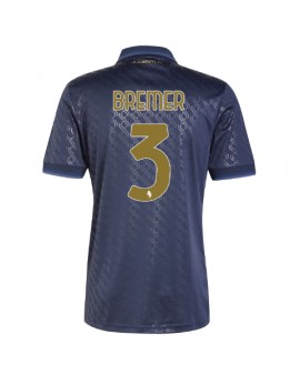 Juventus Gleison Bremer #3 Ausweichtrikot 2024-25 Kurzarm